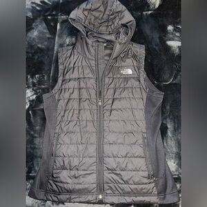North Face hooded vest